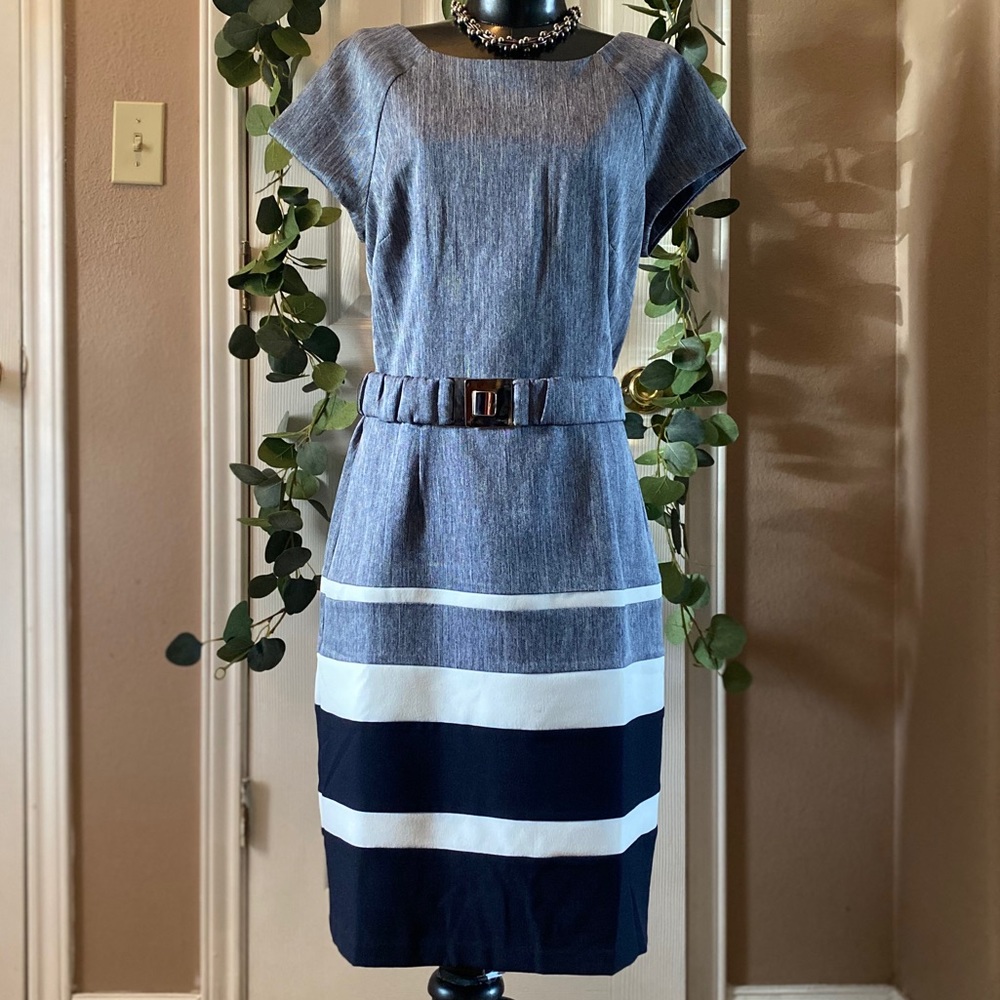 Three Tone Pencil Dress (Established 1962)